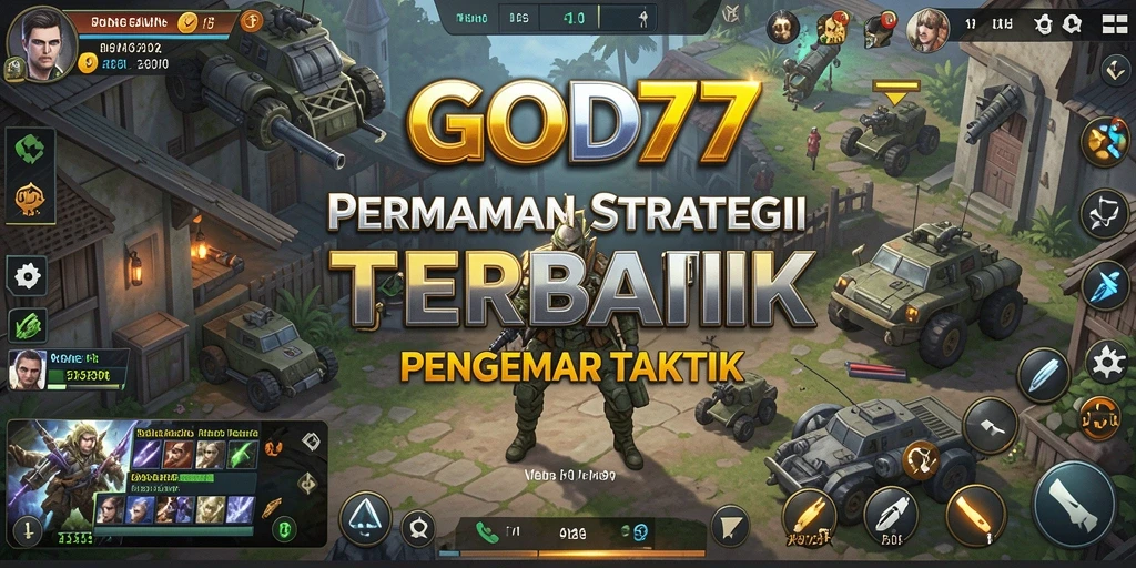 Screenshot gameplay GOD77 menampilkan aksi strategis yang mendebarkan.