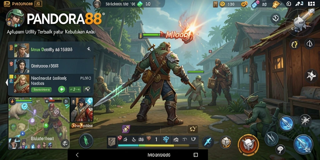 Tampilan antarmuka PANDORA88 yang simple dan mudah digunakan.