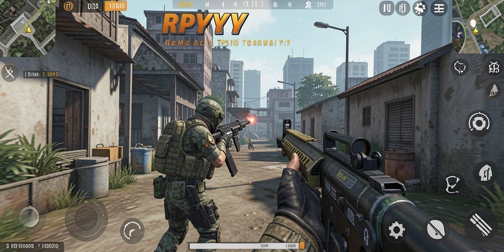 Tampilan menarik dari gameplay RPYYY yang mendebarkan.