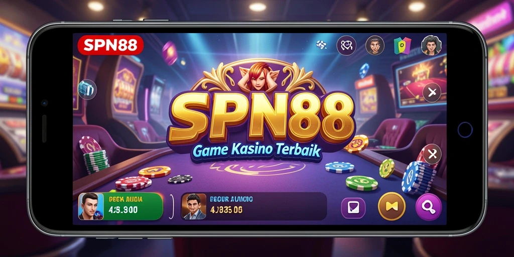 Tampilan gameplay Kasino SPN88 yang menarik dan interaktif.
